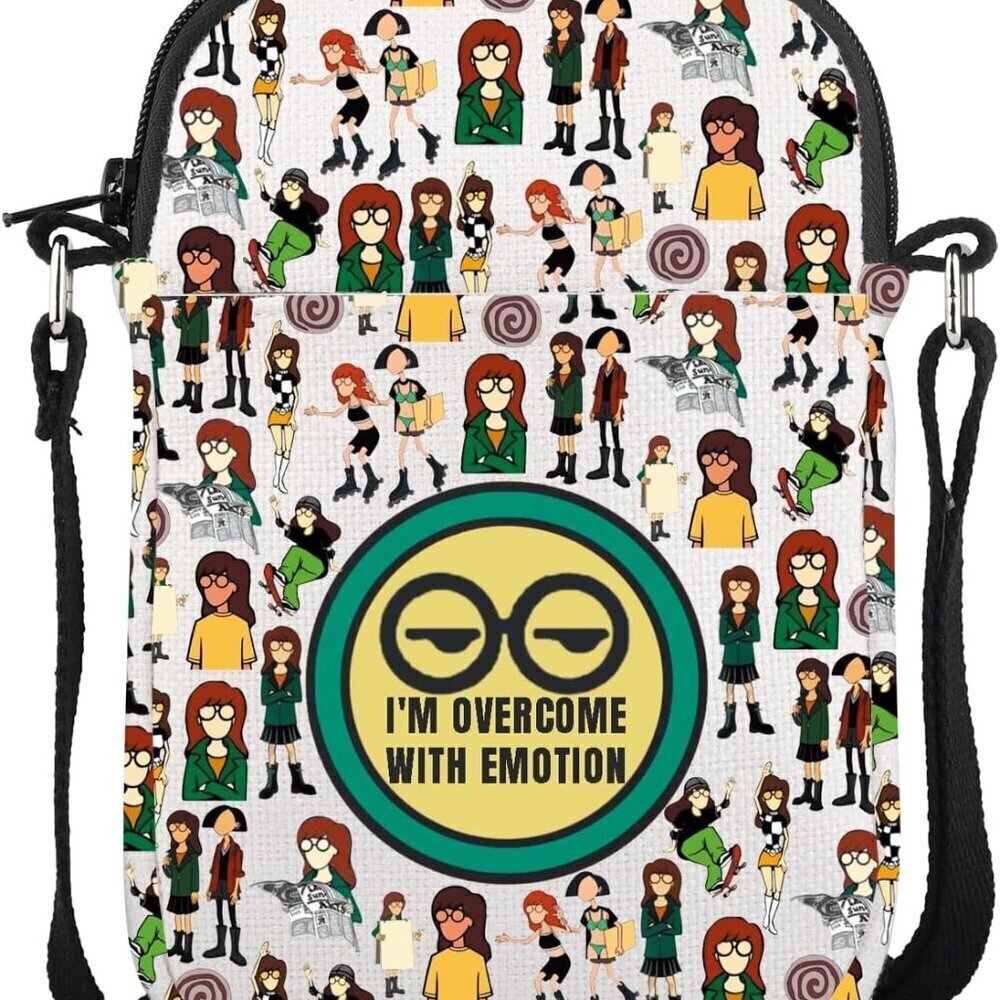 Animated Cartoon Characters Mini Crossbody Bag Women Fanny Pack Gift